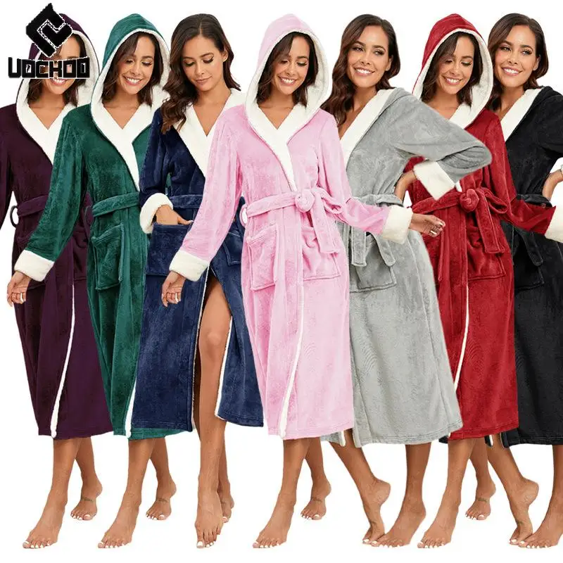 Christmas Pajamas Couple Gown New Year Hooded Robe Xmas Green Red Dress Up Pajama Party Home Wear Festival Style Adult Bathrobe
Christmas Pajamas Couple Gown New Year Hooded Robe Xmas Green Red Dress Up Pajama Party Home Wear Festival Style Adult Bathrobe