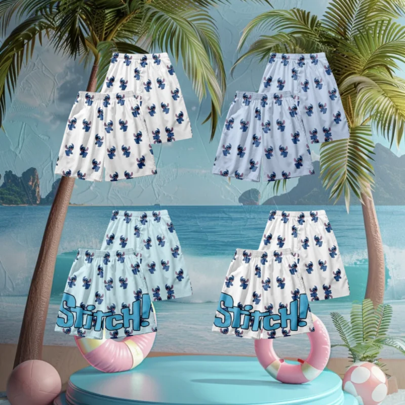Stitch Joint Shorts Men and Women Couple Beach Pants Summer New Trend Pants Fashion Versatile Moto Quick Drying Vacation 2025
Stitch Joint Shorts Men and Women Couple Beach Pants Summer New Trend Pants Fashion Versatile Moto Quick Drying Vacation 2025