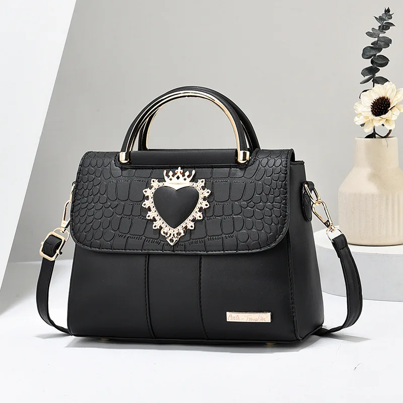 8.8 inch (22cm) simple and fashionable handbag, embossed solid color, one shoulder, crossbody women's bag, PU material
8.8 inch (22cm) simple and fashionable handbag, embossed solid color, one shoulder, crossbody women's bag, PU material