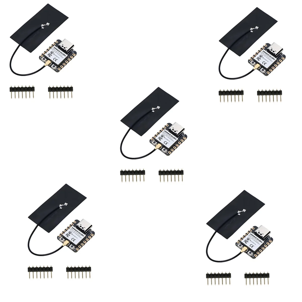 Плата разработки распознавания AI Seeed Studio XIAO ESP32 C3 (5 шт.) для усовершенствованных проектов -Y18A
Плата разработки распознавания AI Seeed Studio XIAO ESP32 C3 (5 шт.) для усовершенствованных проектов -Y18A