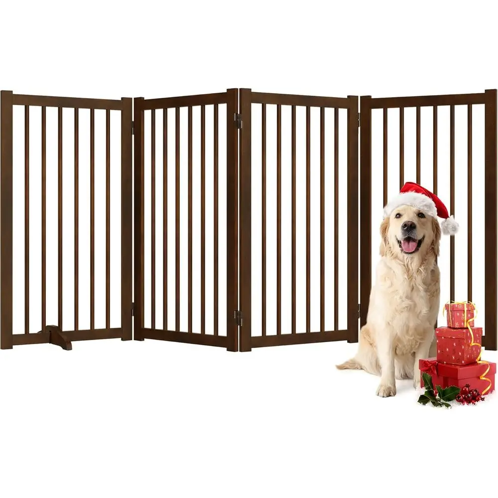 Широкая раздвижная деревянная перегородка для животных из орехового дерева, 60 дюймов в ширину, 36 дюймов в высоту, с опорными ножками, подходит для лестниц и использования внутри помещений
Широкая раздвижная деревянная перегородка для животных из орехового дерева, 60 дюймов в ширину, 36 дюймов в высоту, с опорными ножками, подходит для лестниц и использования внутри помещений