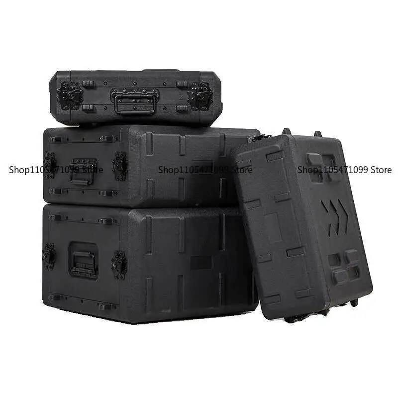 Portable Stage Audio Equipment Flight Case - 2U 4U 6U Plastic Cabinet for Microphone Amplifier Receiver
Portable Stage Audio Equipment Flight Case - 2U 4U 6U Plastic Cabinet for Microphone Amplifier Receiver