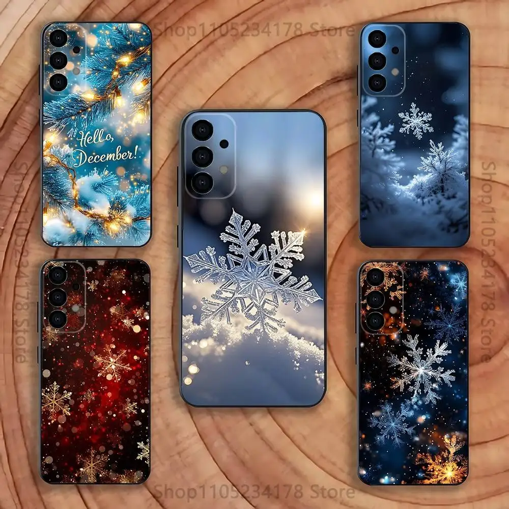 Phone Case For Samsung S25,S24,S21,S22,S23,S30,Ultra,S20,Plus,Fe,Lite,5G Art Christmas Snowflakes Black Cover
Phone Case For Samsung S25,S24,S21,S22,S23,S30,Ultra,S20,Plus,Fe,Lite,5G Art Christmas Snowflakes Black Cover