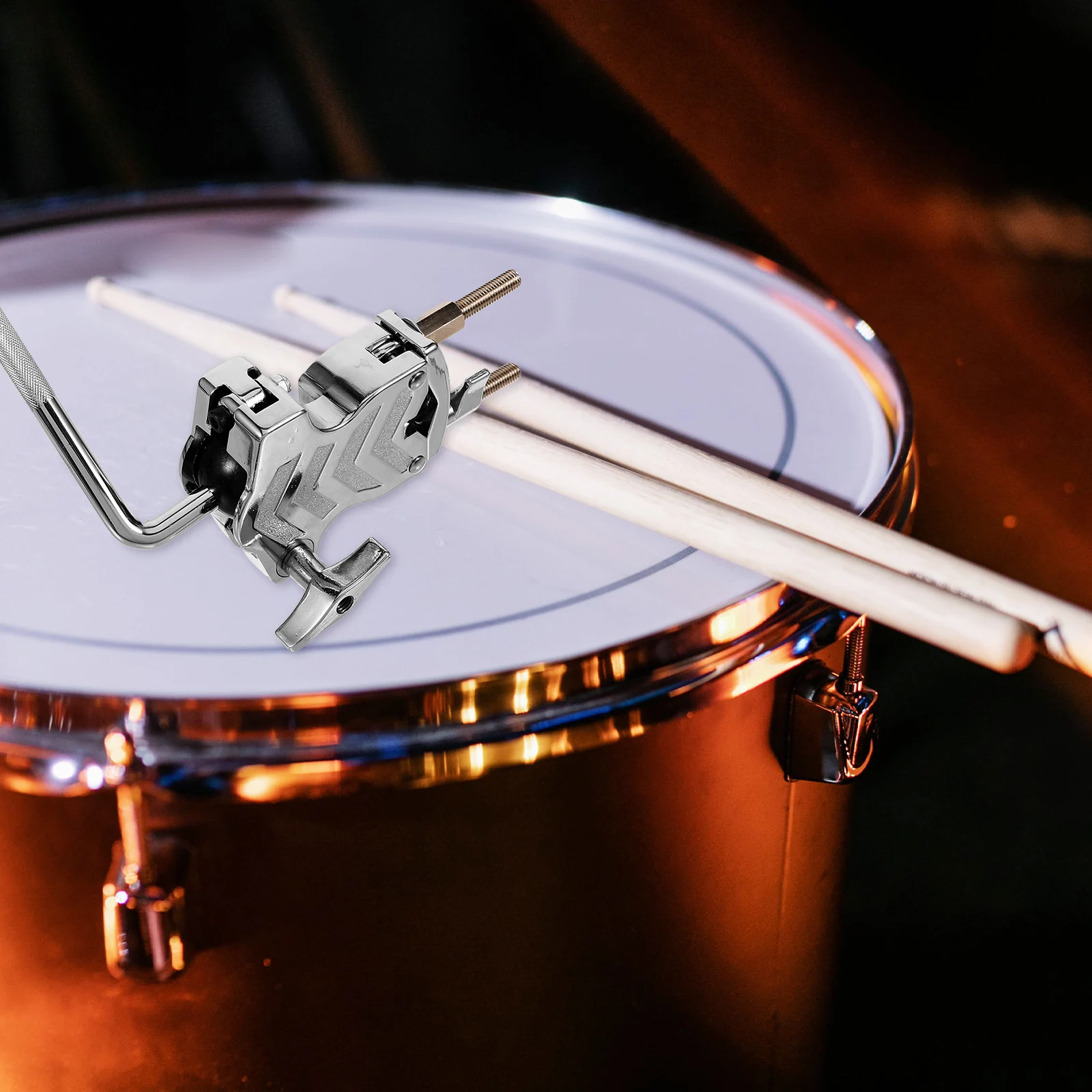 Cowbell Mount Clamp Drum Hardware Silver Accessories Extension Clip for Drums Sturdy Construction Sleek Design Percussion Holder
Cowbell Mount Clamp Drum Hardware Silver Accessories Extension Clip for Drums Sturdy Construction Sleek Design Percussion Holder