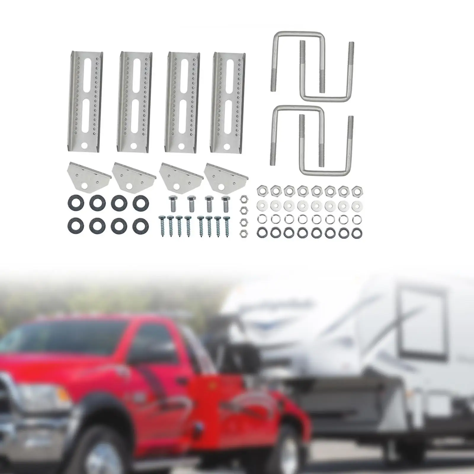 Boat Trailer Bunk Support Bracket Kit Swivel Top Metal Heavy Duty Easy Installation for Various Boat Trailer Parts
Boat Trailer Bunk Support Bracket Kit Swivel Top Metal Heavy Duty Easy Installation for Various Boat Trailer Parts