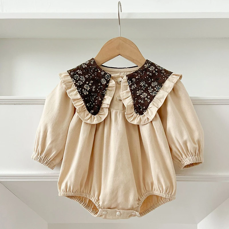2025 New Spring Baby Girls Clothing Infant Baby Girls Jumpsuit Long Sleeved Cotton Splicing Toddler Baby Girls Bodysuits
2025 New Spring Baby Girls Clothing Infant Baby Girls Jumpsuit Long Sleeved Cotton Splicing Toddler Baby Girls Bodysuits