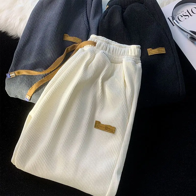 Loose Men's Casual Pants Straight Leg Design Thin Faionable All-Match Spring Summer Autumn Colors Bla ay White
Loose Men's Casual Pants Straight Leg Design Thin Faionable All-Match Spring Summer Autumn Colors Bla ay White