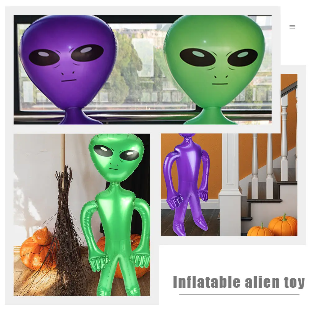 2 Pcs Party Games For Kids Creative Balloon Inflatable PVC Aliens Decor Playthings
2 Pcs Party Games For Kids Creative Balloon Inflatable PVC Aliens Decor Playthings