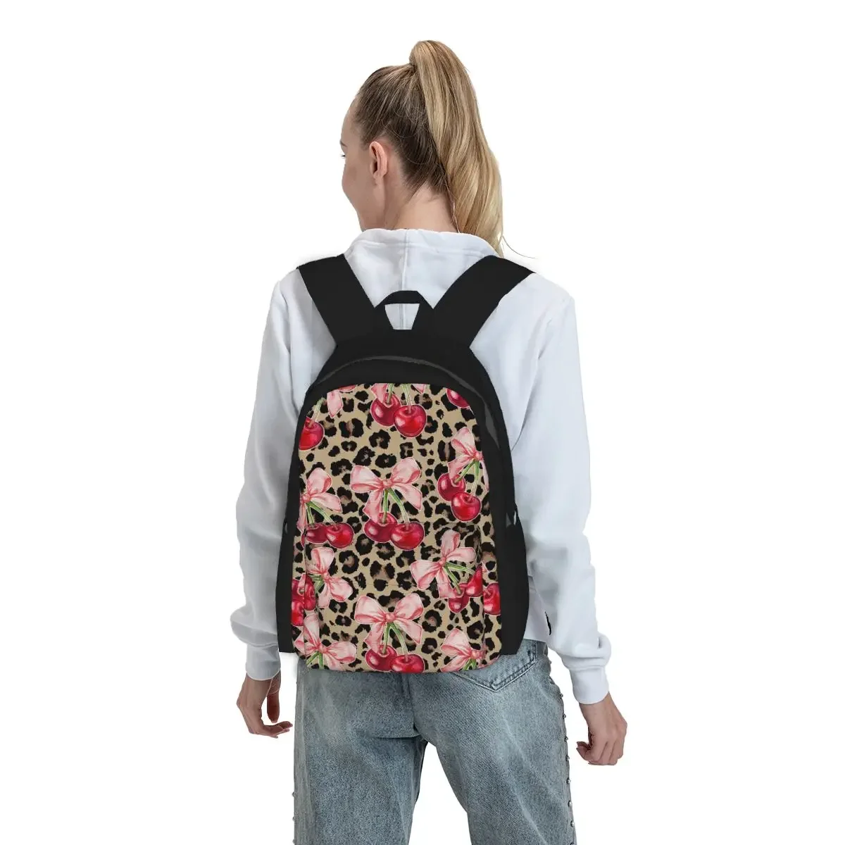 Cherry Backpack Student BookBag Kids School Bag Laptop Shoulder Bags for Men Women
Cherry Backpack Student BookBag Kids School Bag Laptop Shoulder Bags for Men Women