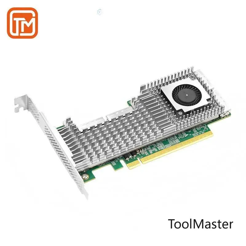 【Hot Sale】AvaCoreLRSV9500-4I A PCIe5.0 X16 To 4-port MCIO 8I NVMe Switch Adapter Based On Broadcom PEX89048 Two Options For Exp
【Hot Sale】AvaCoreLRSV9500-4I A PCIe5.0 X16 To 4-port MCIO 8I NVMe Switch Adapter Based On Broadcom PEX89048 Two Options For Exp