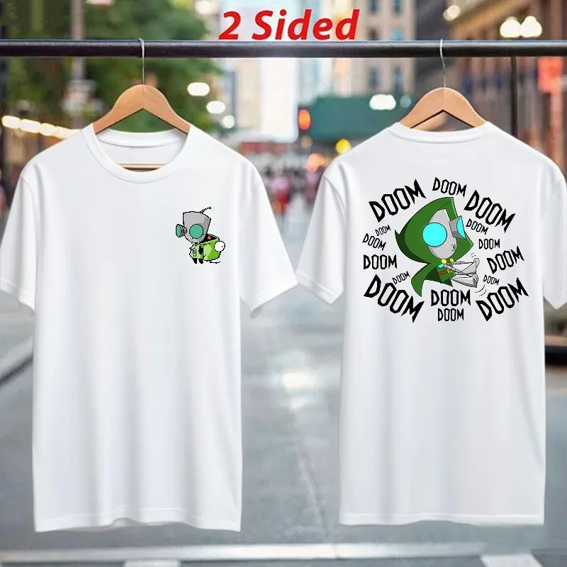 Invader Zim Doom Patrol Character Printed Unisex Cotton T-Shirt Classics Casual Fashion Summer Wear Anime Graphic Tee Ropa Mujer
Invader Zim Doom Patrol Character Printed Unisex Cotton T-Shirt Classics Casual Fashion Summer Wear Anime Graphic Tee Ropa Mujer