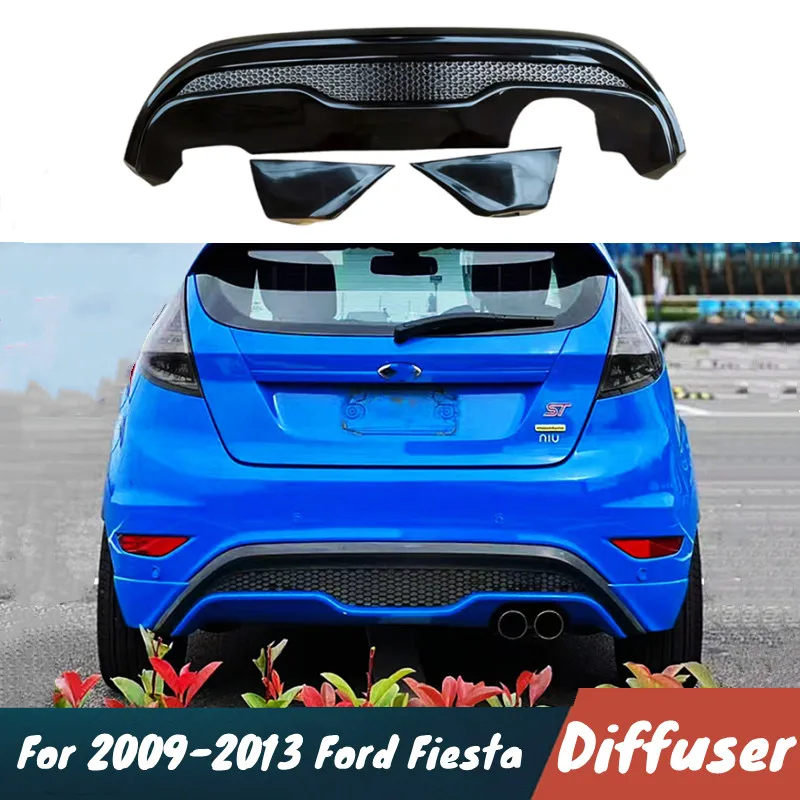 For 2009-2013 Ford Fiesta Car Rear Bumper Diffuser Spoiler Splitter Protective Cover Body Kit Exterior Tuning Accessories
For 2009-2013 Ford Fiesta Car Rear Bumper Diffuser Spoiler Splitter Protective Cover Body Kit Exterior Tuning Accessories