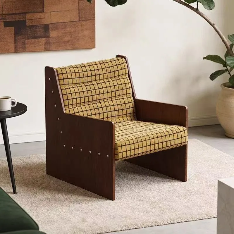 Medieval style balcony living room, sofa chair Small apartment homestay cafe Solid wood armchair Single leisure chair
Medieval style balcony living room, sofa chair Small apartment homestay cafe Solid wood armchair Single leisure chair