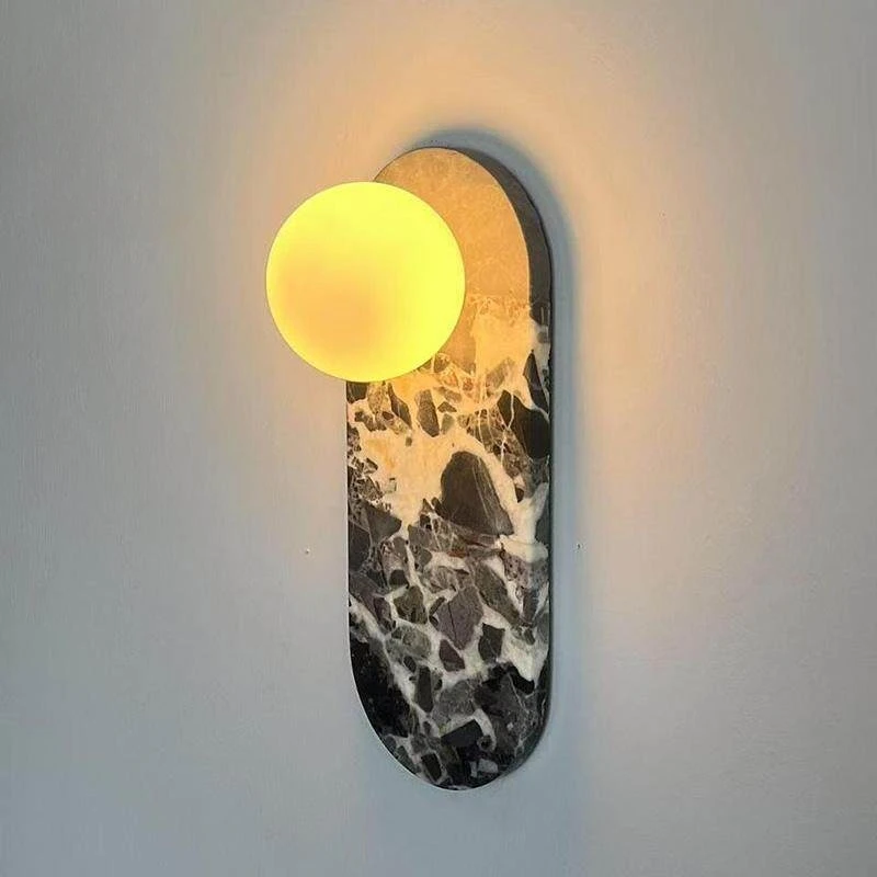 Mid-Century Modern Wall Lamp, Natural Marble, Designer Style for Villa Living Room, Aisle & Model Room Decorative Wall Lamp
Mid-Century Modern Wall Lamp, Natural Marble, Designer Style for Villa Living Room, Aisle & Model Room Decorative Wall Lamp