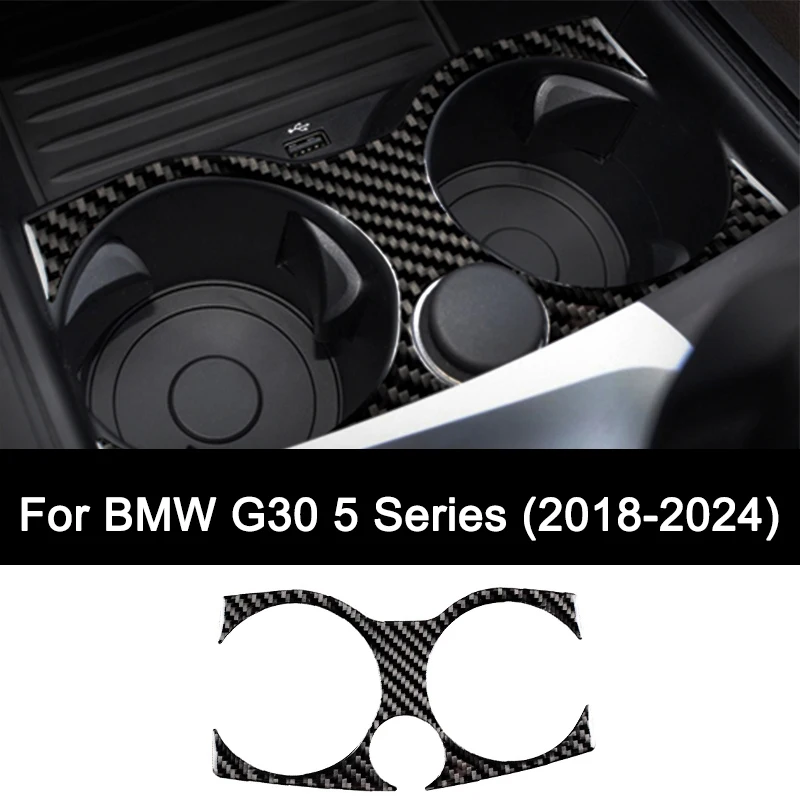 For BMW G30 5 Series (2018-2024) Premium Carbon Fiber Car Center Water Cup Frame Decorative Sticker Interior Auto Accessories
For BMW G30 5 Series (2018-2024) Premium Carbon Fiber Car Center Water Cup Frame Decorative Sticker Interior Auto Accessories