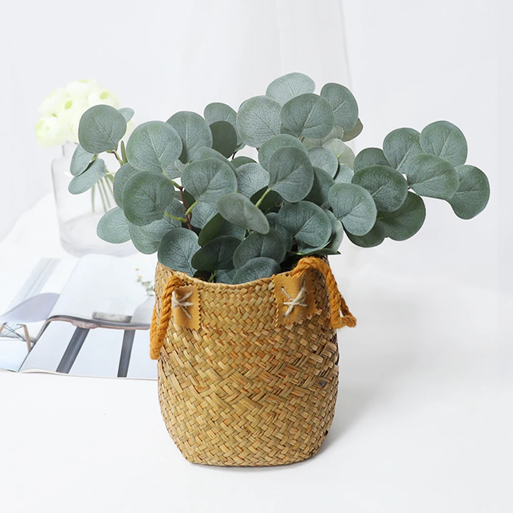 10pcs Artificial Eucalyptus Leaves Decorative Plants for Home Wedding Party CeremoniesFlowers Green Foliage Lifelike Details
10pcs Artificial Eucalyptus Leaves Decorative Plants for Home Wedding Party CeremoniesFlowers Green Foliage Lifelike Details