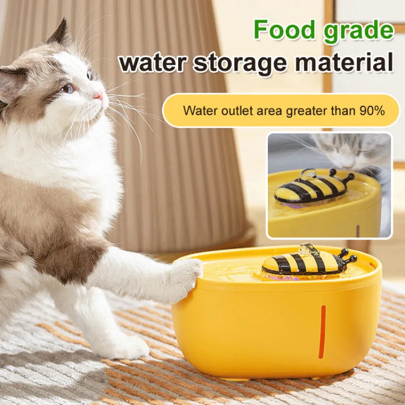 Intelligent Drinking Fountain for Cats and Dogs with Automatic Filtration System
Intelligent Drinking Fountain for Cats and Dogs with Automatic Filtration System