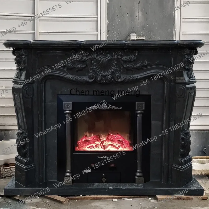 a55 Marble fireplace stone carving European interior simple American TV background wall decorative cabinet
a55 Marble fireplace stone carving European interior simple American TV background wall decorative cabinet
