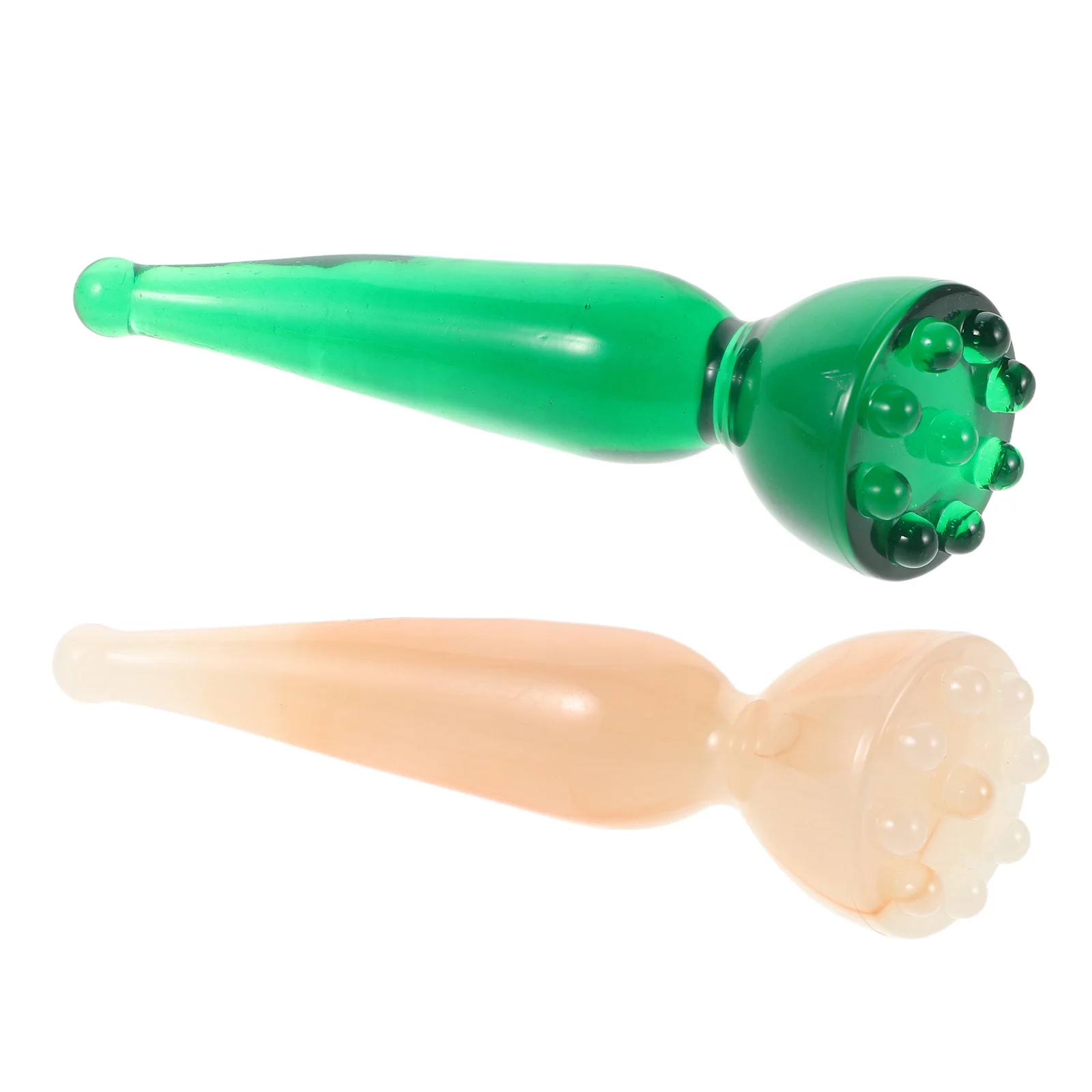2Pcs Resin Lotus Seed Acupressure Stick Manual Facial Guasha Deep Tissue Massage Pen Full Body Relaxation Scalp Massage Tool
2Pcs Resin Lotus Seed Acupressure Stick Manual Facial Guasha Deep Tissue Massage Pen Full Body Relaxation Scalp Massage Tool