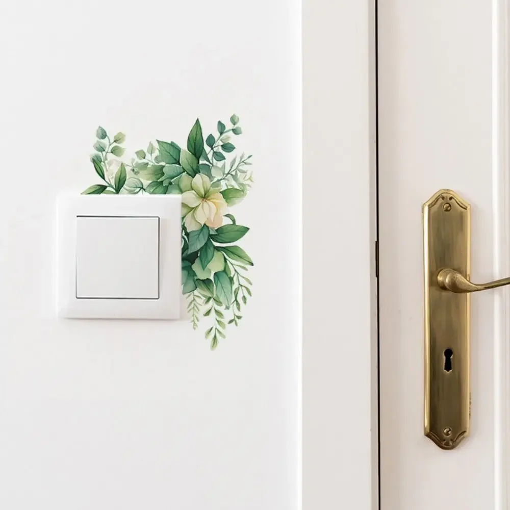 Personality DIY Flower Leaf Switch Sticker Waterproof Removable Green Plant Switch Sticker Self-adhesive Leaf Decal Bedroom
Personality DIY Flower Leaf Switch Sticker Waterproof Removable Green Plant Switch Sticker Self-adhesive Leaf Decal Bedroom