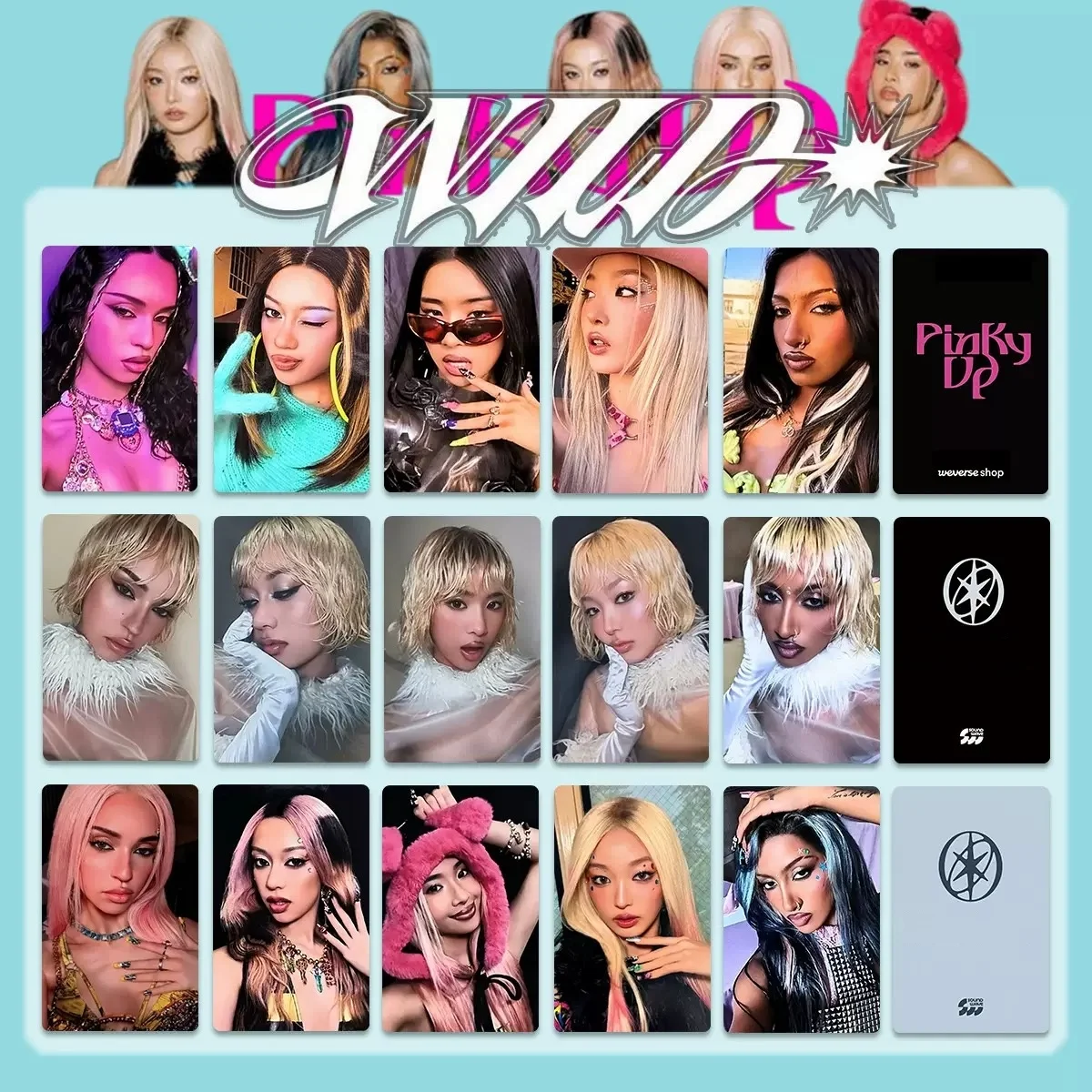5PCS Kpop Female Idol MANON SOPHIA DANIELA LARA MEGAN YOONCHAE New Album "PINKY UP" High Quality Small Cards Collect Lomo Cards
5PCS Kpop Female Idol MANON SOPHIA DANIELA LARA MEGAN YOONCHAE New Album "PINKY UP" High Quality Small Cards Collect Lomo Cards