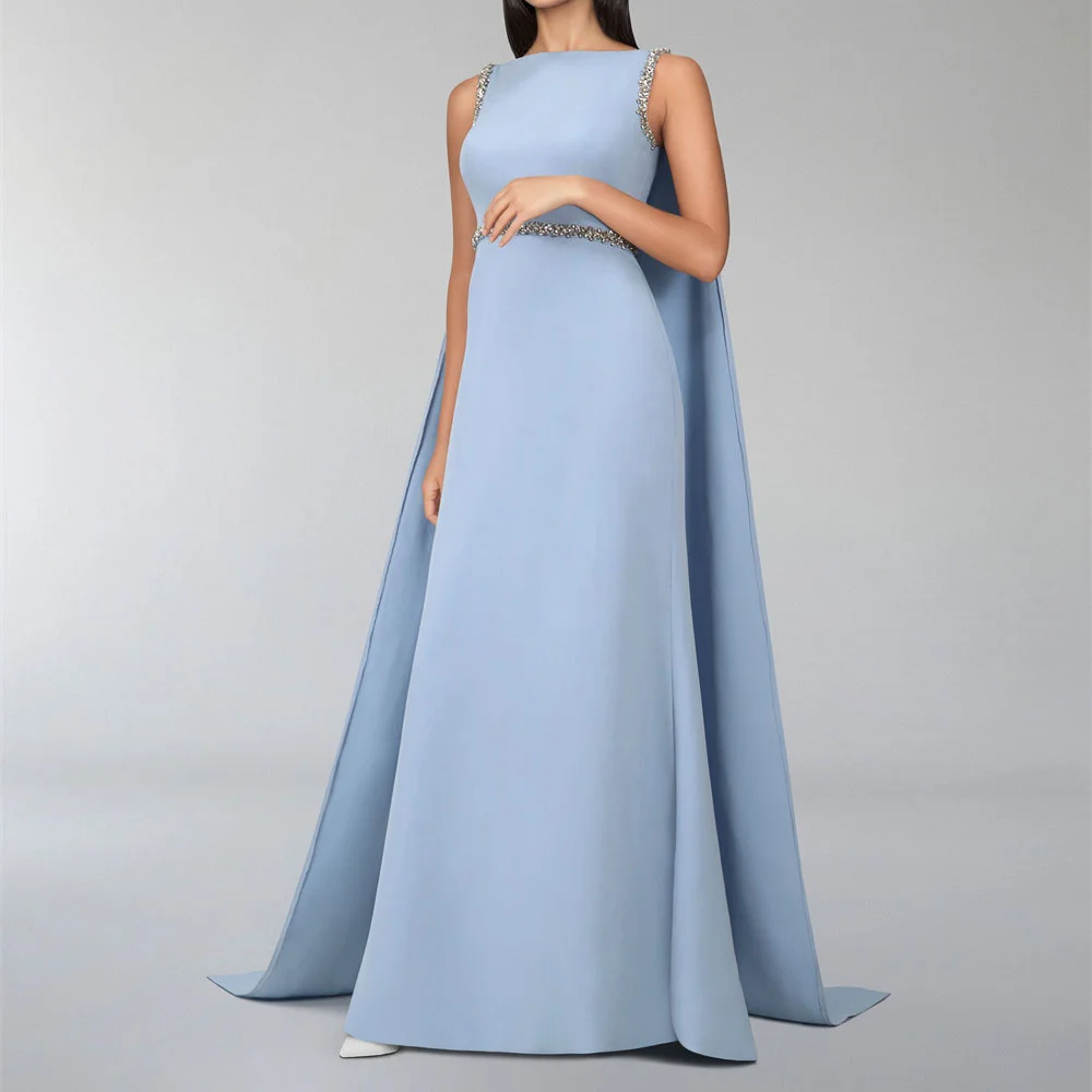 ROYET Luxury Crystals Mermaid Elegant Formal Evening Dress Floor Length Sweep Train Classic Simple Prom Gown New Customized
ROYET Luxury Crystals Mermaid Elegant Formal Evening Dress Floor Length Sweep Train Classic Simple Prom Gown New Customized