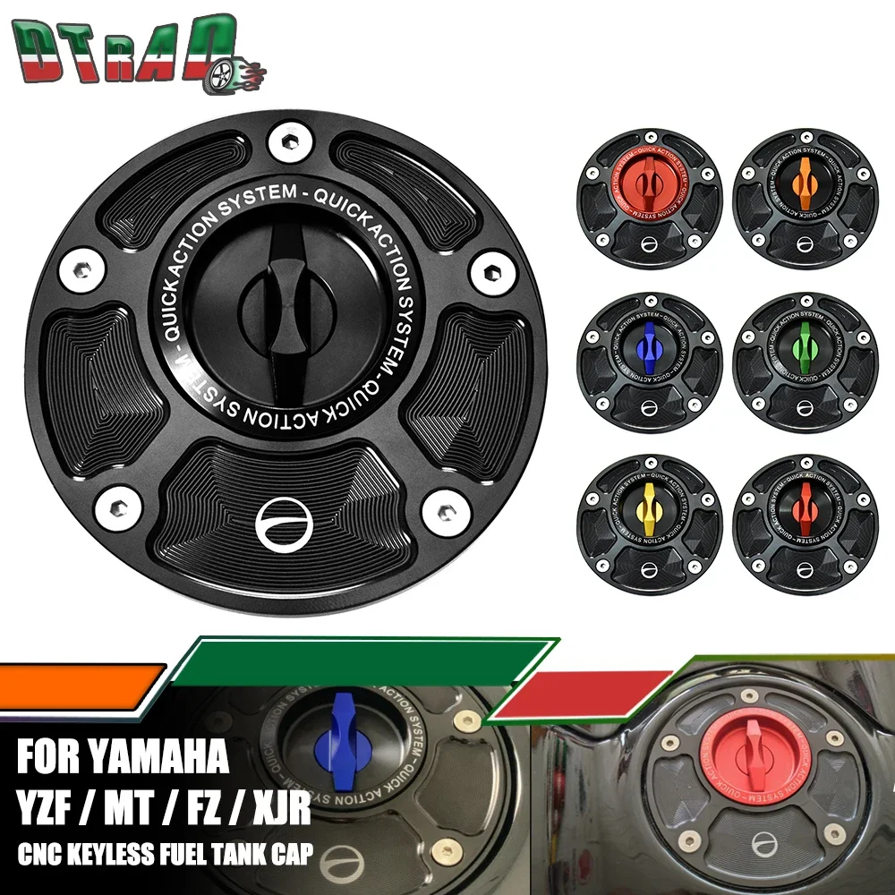 Motorcycle CNC Aluminum Fuel Tank Cap For YAMAHA YZF R125 R1 R3 R6 R15 V3 FZ6 FZ8 XJR 1300 1200 XJ6 XSR 900 MT09 MT 09 FZR 600
Motorcycle CNC Aluminum Fuel Tank Cap For YAMAHA YZF R125 R1 R3 R6 R15 V3 FZ6 FZ8 XJR 1300 1200 XJ6 XSR 900 MT09 MT 09 FZR 600