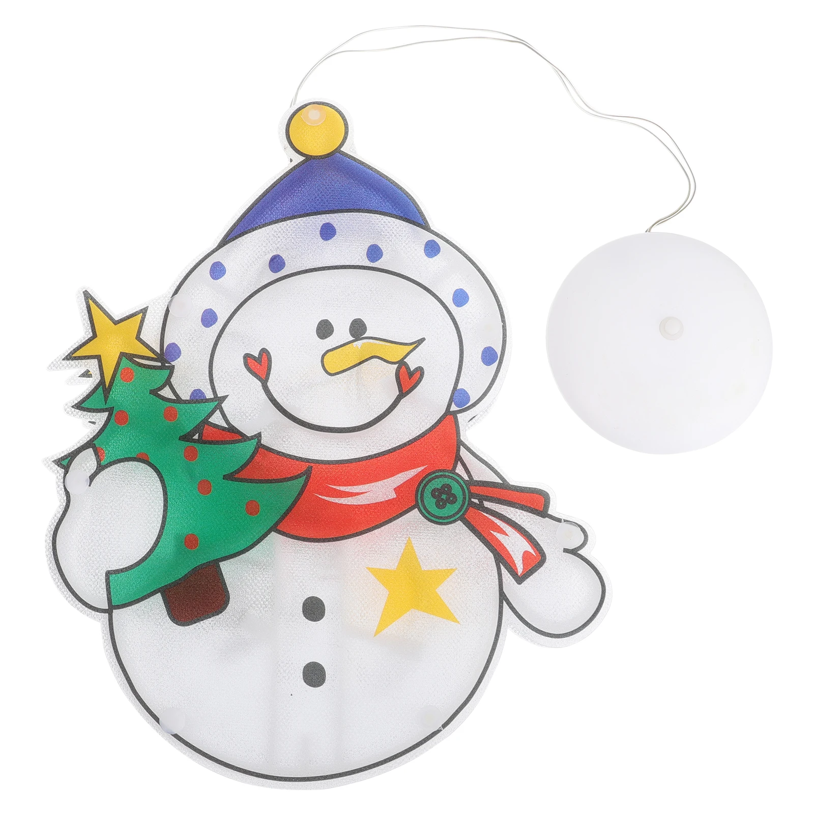 Snowman Suction Cup Light Cute Copper Wire Holiday Window Lights Indoor Christmas Decor Lamp Small Night Light
Snowman Suction Cup Light Cute Copper Wire Holiday Window Lights Indoor Christmas Decor Lamp Small Night Light