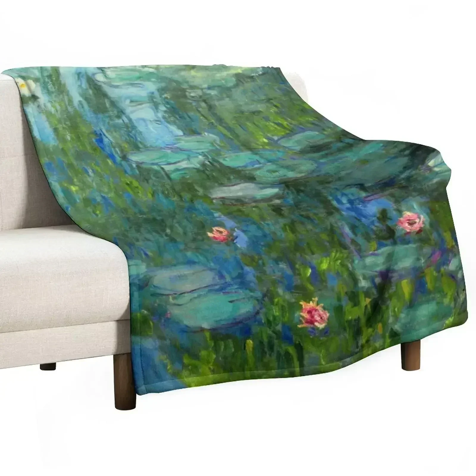 New Water Lilies (or Nymphéas) Claude Monet Fine Art Throw Blanket Thins Luxury Large Picnic Blankets
New Water Lilies (or Nymphéas) Claude Monet Fine Art Throw Blanket Thins Luxury Large Picnic Blankets