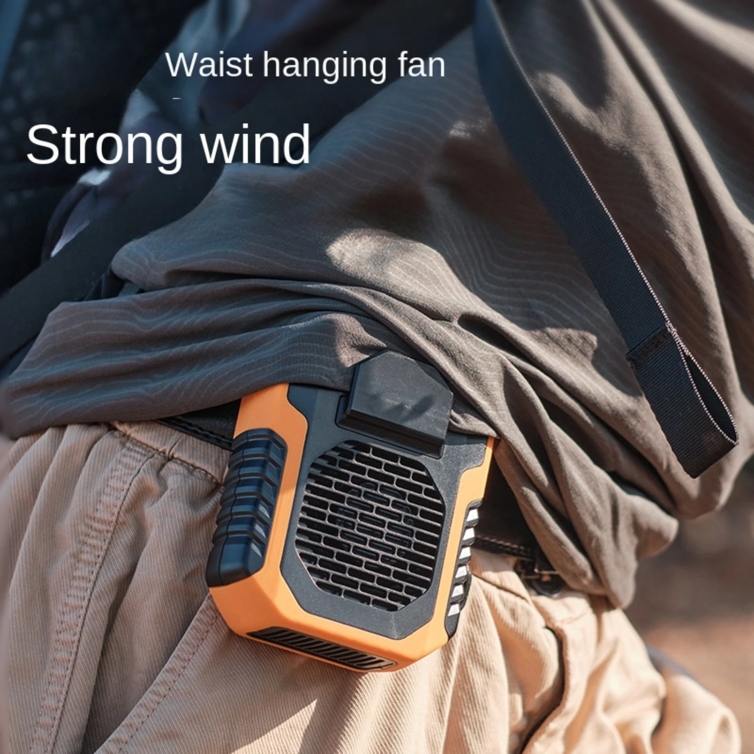 1pc, Portable waist-hanging mini Fan, strong wind Neck Fan design, USB rechargeable, No-Blade Easy Wear Fan, Outdoor, Plastic (
1pc, Portable waist-hanging mini Fan, strong wind Neck Fan design, USB rechargeable, No-Blade Easy Wear Fan, Outdoor, Plastic (