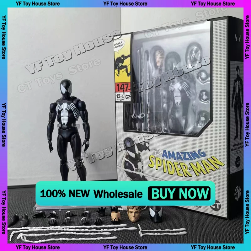 Ct Toys The Amazing Spider-Man Mafex 147 S.H.Figuarts Venom Symbiotic Anime Action Figure Model Toys Collection Wholesale Gift
Ct Toys The Amazing Spider-Man Mafex 147 S.H.Figuarts Venom Symbiotic Anime Action Figure Model Toys Collection Wholesale Gift