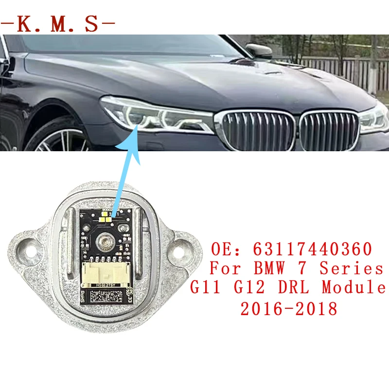 NEW 63117440360 For BMW 7 Series G11 G12 2016 2017 2018 Headlight LED Module DRL Board Daytime Running Light
NEW 63117440360 For BMW 7 Series G11 G12 2016 2017 2018 Headlight LED Module DRL Board Daytime Running Light