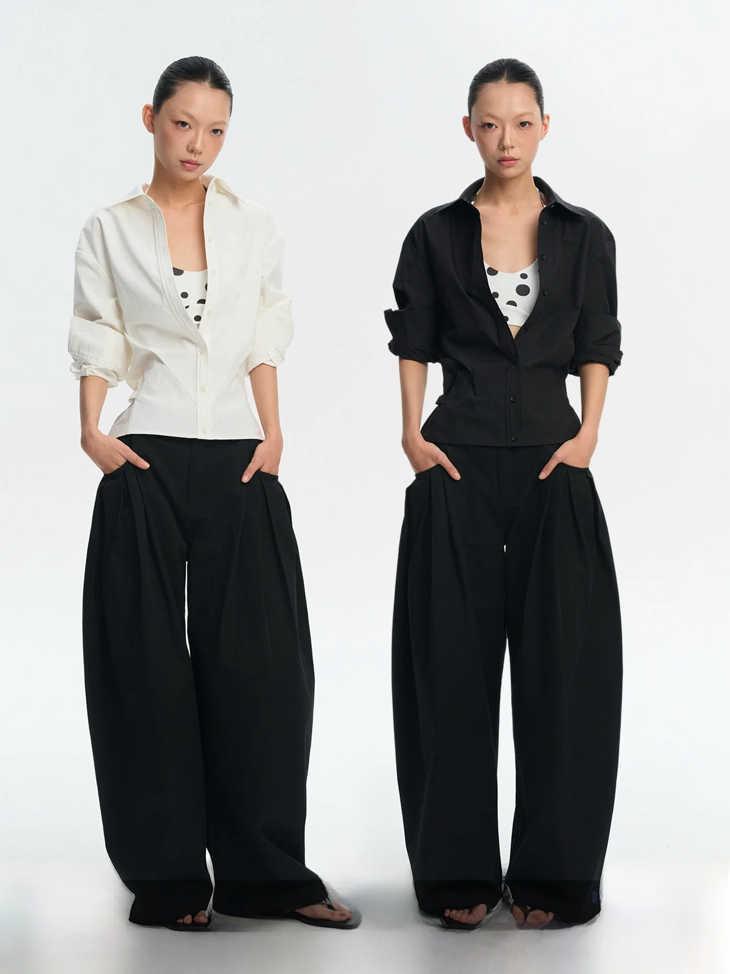 Slimming Effect 00% Cotton Long Sve White irt Women's Loose Fit Waist-Cinching Design Commute Sle Casual irt
Slimming Effect 00% Cotton Long Sve White irt Women's Loose Fit Waist-Cinching Design Commute Sle Casual irt