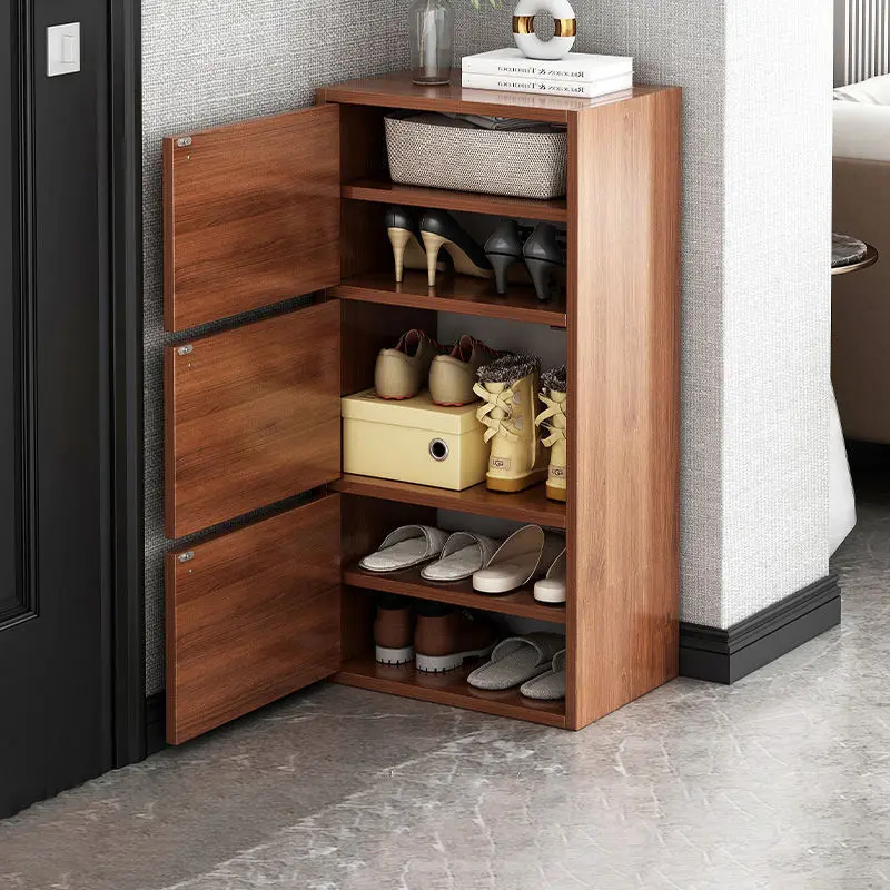 Shoe cabinet enters the door against the wall, household large-capacity balcony storage storage
Shoe cabinet enters the door against the wall, household large-capacity balcony storage storage
