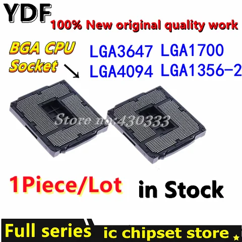 100% New LGA1700 LGA1356-2 LGA3647 LGA4094 LGA 1700 For Motherboard Mainboard Soldering BGA CPU Socket holder with Tin Balls ic