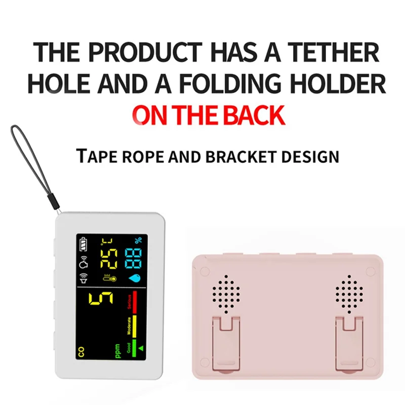 Y22A-Портативный измеритель качества воздуха 3-в-1 CO Тестер температуры и влажности Детектор угарного газа с голосовой сигнализацией (синий) Durab
Y22A-Портативный измеритель качества воздуха 3-в-1 CO Тестер температуры и влажности Детектор угарного газа с голосовой сигнализацией (синий) Durab