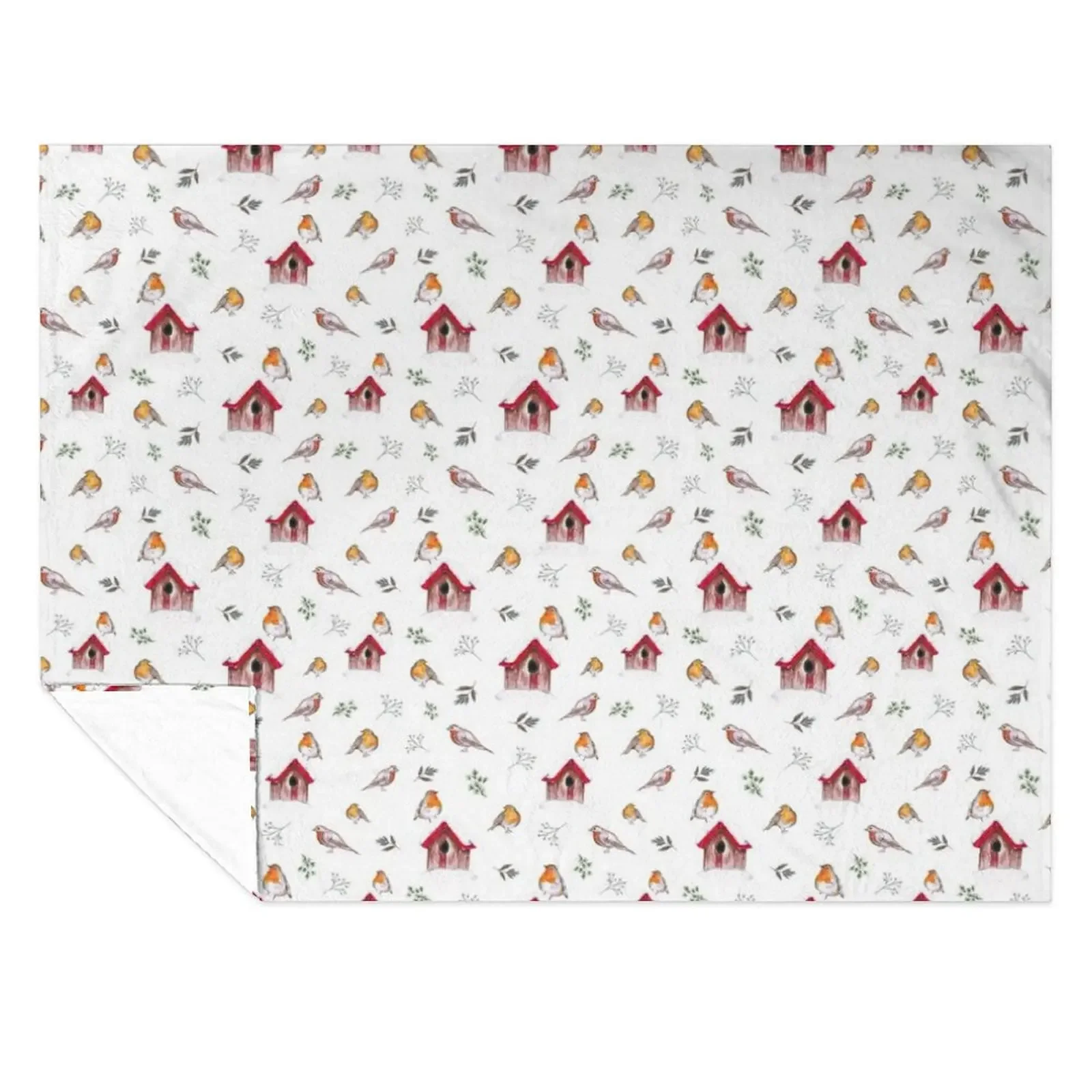 Cute Hand Illustrated Winter Robins and Foliage Throw Blanket Soft Sofas valentine gift ideas Blankets
Cute Hand Illustrated Winter Robins and Foliage Throw Blanket Soft Sofas valentine gift ideas Blankets
