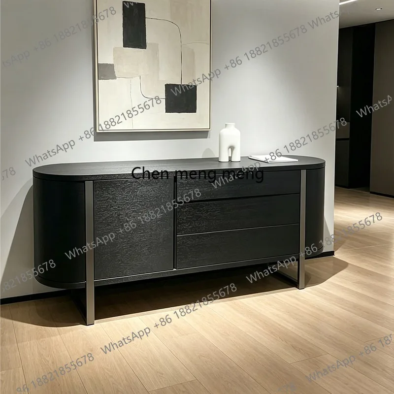 Italian minimalist style dining side cabinet, living room storage locker, design sense of entrance cabinet
Italian minimalist style dining side cabinet, living room storage locker, design sense of entrance cabinet