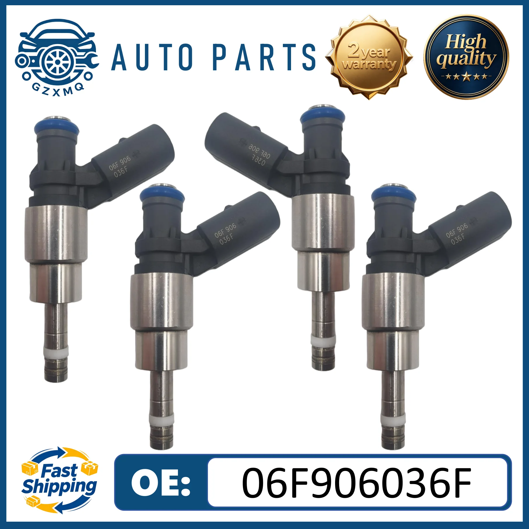06F906036F 0261500037 4Pcs Fuel Injectors Fits For Audi A3 A4 TT VW Jetta Passat 2.0T FSI High Quality
06F906036F 0261500037 4Pcs Fuel Injectors Fits For Audi A3 A4 TT VW Jetta Passat 2.0T FSI High Quality
