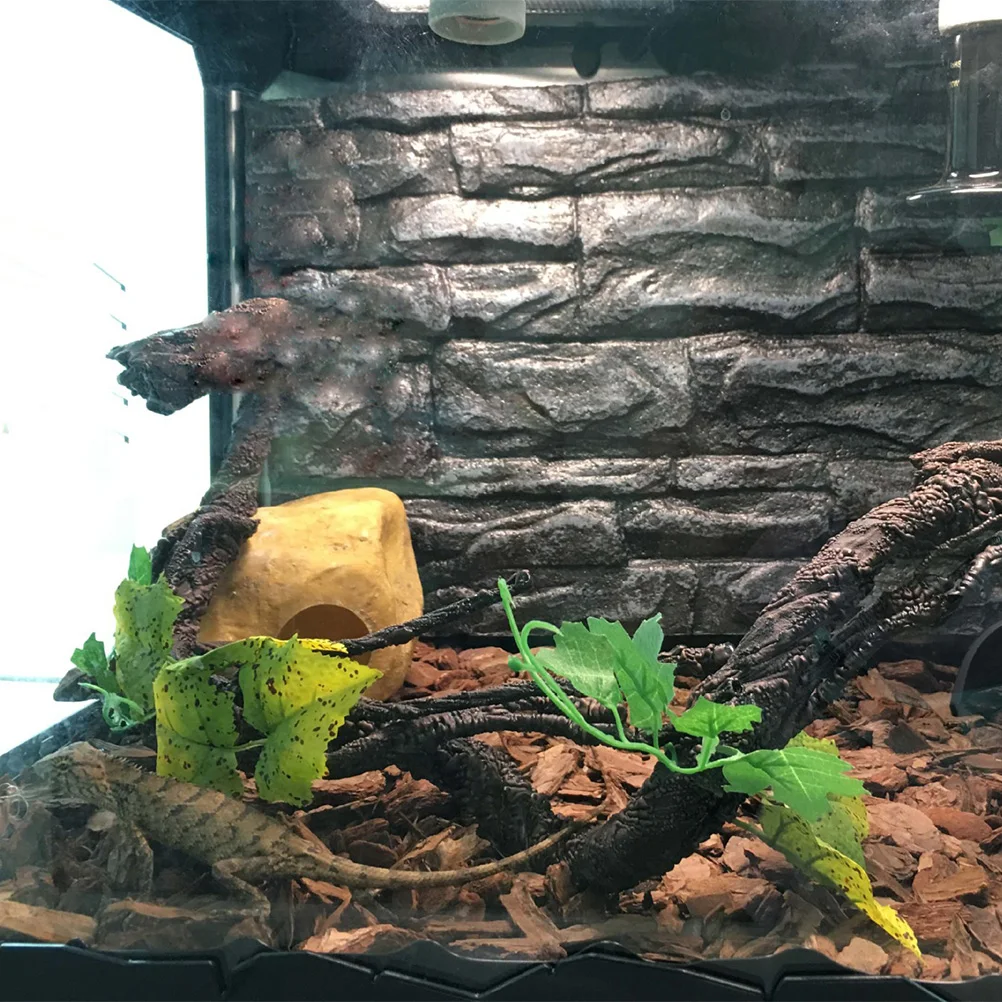 Reptile Climbing Vine Artificial Plants Habitat Decor for Lizards Geckos Terrarium Accessories Premium Plastic Safe Toys Pet
Reptile Climbing Vine Artificial Plants Habitat Decor for Lizards Geckos Terrarium Accessories Premium Plastic Safe Toys Pet