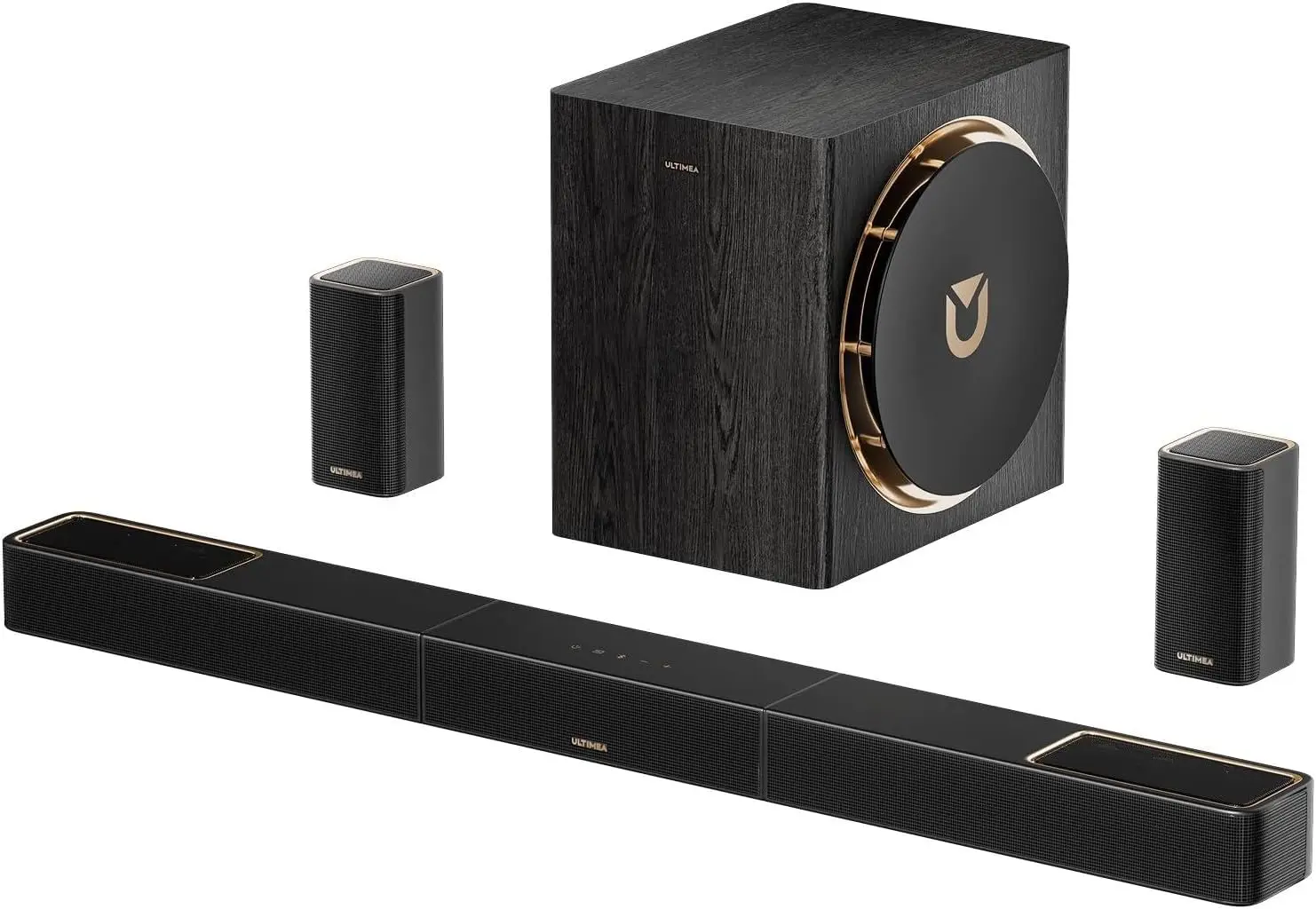 Skywave X50 5 1 4ch Wireless Surround Sound System for TV 760W Professional Sound Bar w Dolby Atmos 2 Wireless Surround
Skywave X50 5 1 4ch Wireless Surround Sound System for TV 760W Professional Sound Bar w Dolby Atmos 2 Wireless Surround