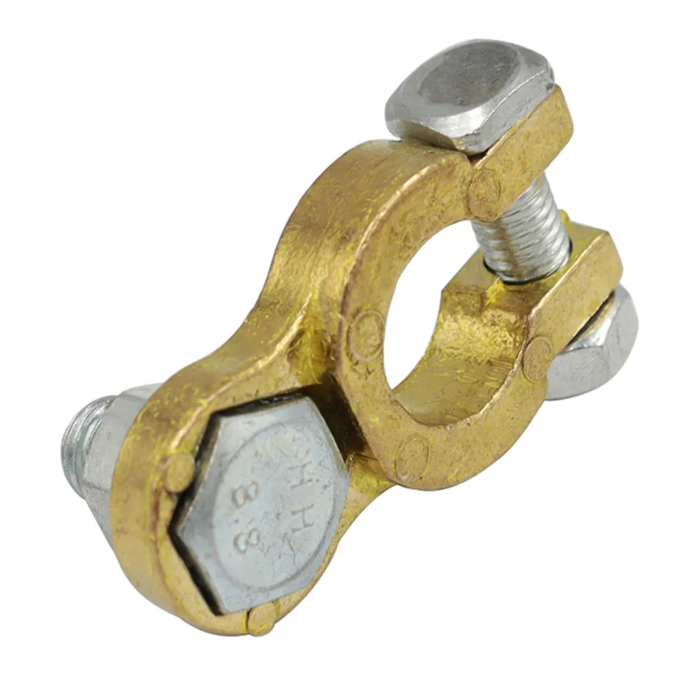 1Set Premium Brass Iron Battery Terminal Connectors Excellent Durability Easy Installation Car Van Caravan Motorhome Truck
1Set Premium Brass Iron Battery Terminal Connectors Excellent Durability Easy Installation Car Van Caravan Motorhome Truck