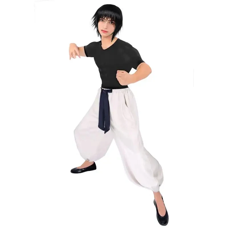 ☆YunCos WENAM Toji Fushiguro Cosplay Costume Anime Short Sleeve Suit Men's US Size Gojo Satoru Outfits Black Stretchy Top Baggy☆
☆YunCos WENAM Toji Fushiguro Cosplay Costume Anime Short Sleeve Suit Men's US Size Gojo Satoru Outfits Black Stretchy Top Baggy☆
