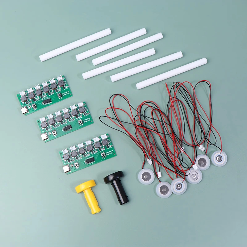 Home Humidifier Module Kit Nebulizing Control Board Ultrasonic Nebulizer Mist Driver Circuit Board Type-C Interface 6 Nozzle
Home Humidifier Module Kit Nebulizing Control Board Ultrasonic Nebulizer Mist Driver Circuit Board Type-C Interface 6 Nozzle