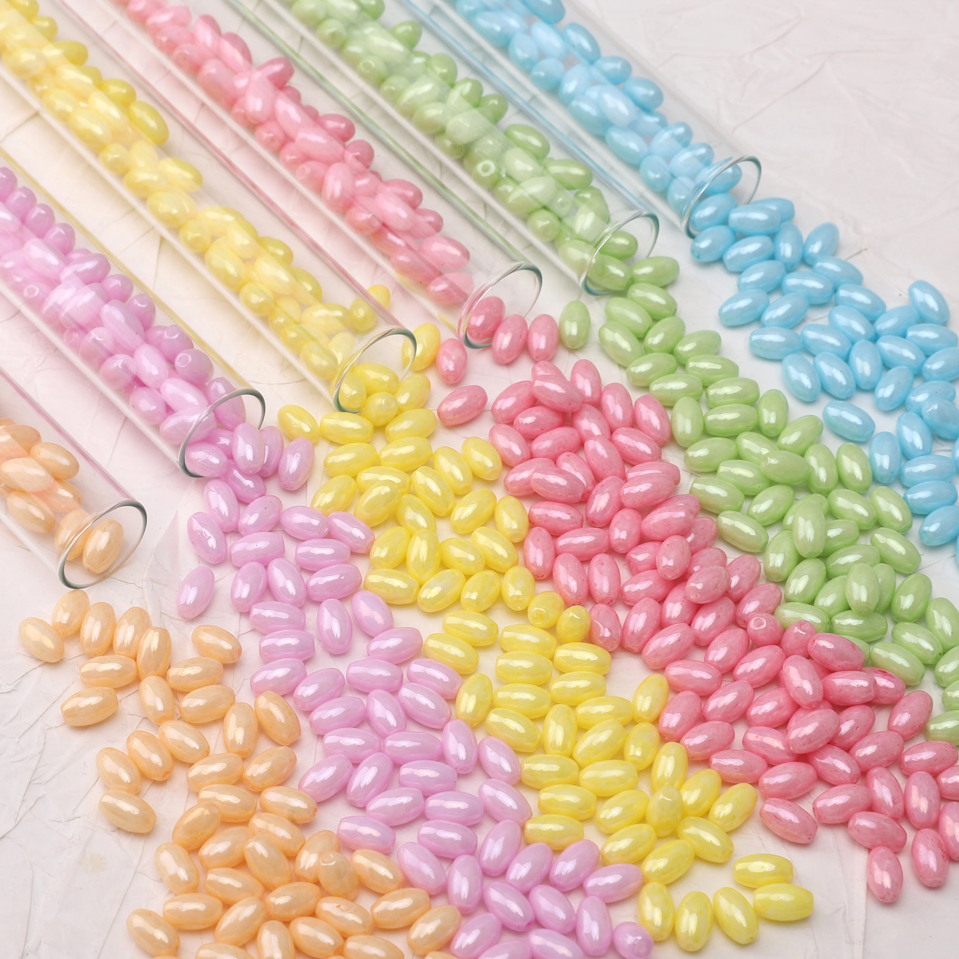 52Pcs/Pack 4x7mm Cream Color Oval Shape Glass Seed Beads Loose Spacer Beads To Make Bracelet Phone Chain DIY Jewelry Accessories
52Pcs/Pack 4x7mm Cream Color Oval Shape Glass Seed Beads Loose Spacer Beads To Make Bracelet Phone Chain DIY Jewelry Accessories