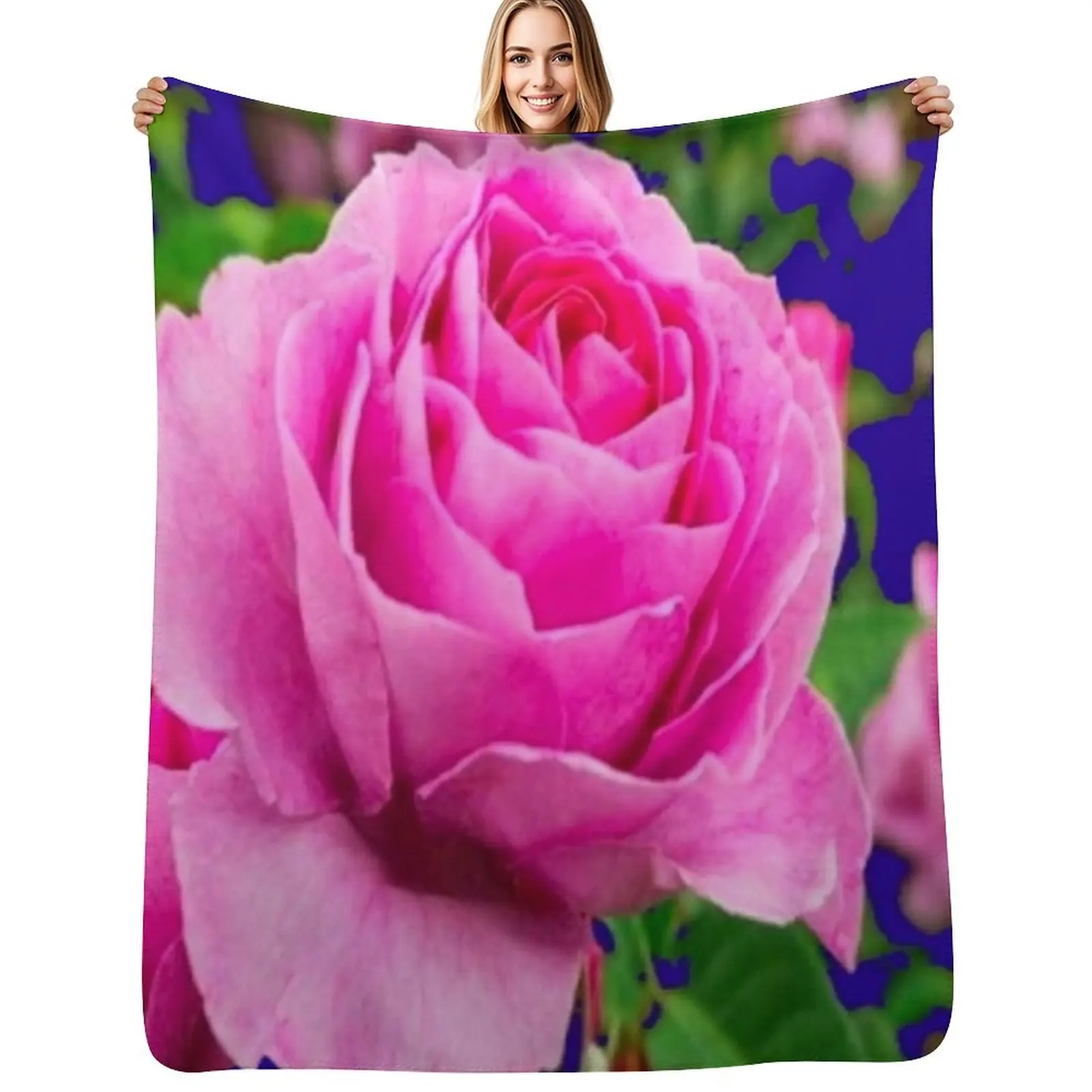 LUCIOUS PINK SPRING GARDEN ROSE ART Throw Blanket Stain Resistant Cozy Warm Blanket
LUCIOUS PINK SPRING GARDEN ROSE ART Throw Blanket Stain Resistant Cozy Warm Blanket