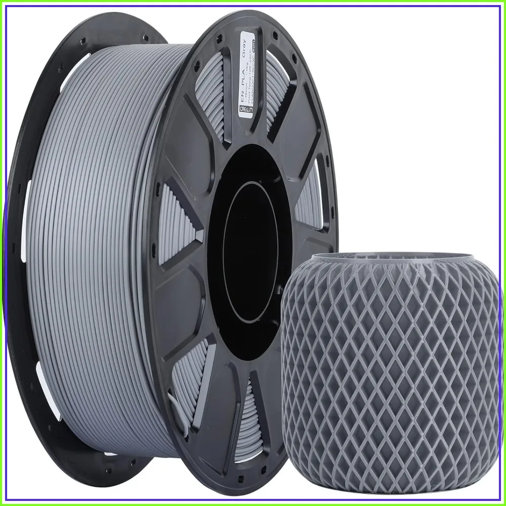 Premium PLA Filament 1.75mm, High Accuracy +/-0.02mm, Smooth Printing, 1KG Spool, Grey
Premium PLA Filament 1.75mm, High Accuracy +/-0.02mm, Smooth Printing, 1KG Spool, Grey