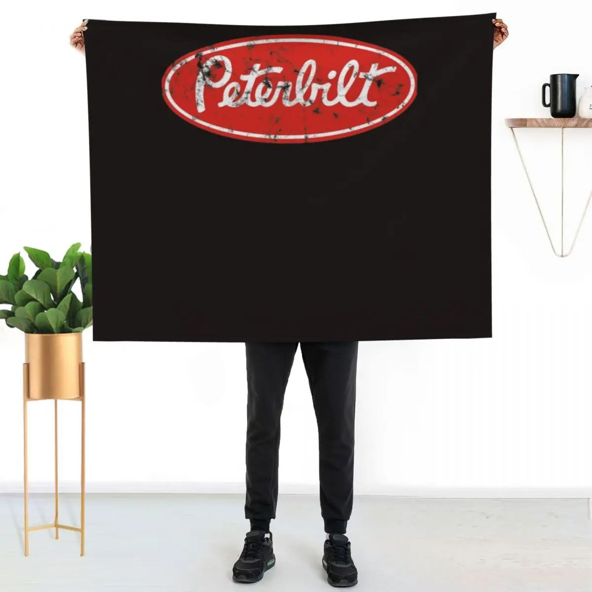 Peterbilt logo (distressed) Throw Blanket Year Round Soft Comfortable Blanket for Home
Peterbilt logo (distressed) Throw Blanket Year Round Soft Comfortable Blanket for Home