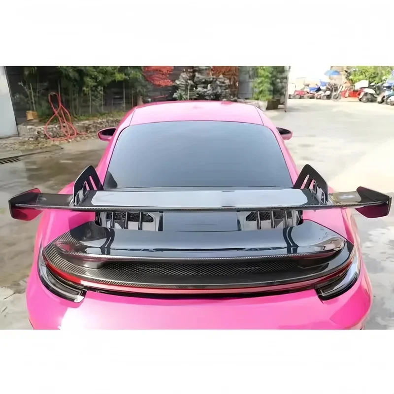 Dry Carbon Fiber Rear Trunk Spoiler Wings For 911 992
Dry Carbon Fiber Rear Trunk Spoiler Wings For 911 992