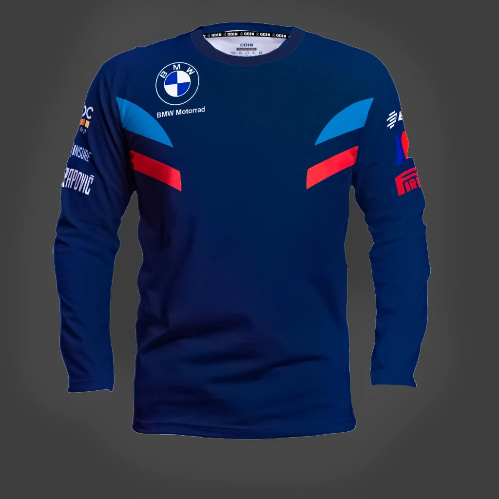 Bmw Классическая синяя уникальная темпераментная удобная дышащая мужская спортивная футболка с длинным рукавом для езды на велосипеде и спорта на открытом воздухе
Bmw Классическая синяя уникальная темпераментная удобная дышащая мужская спортивная футболка с длинным рукавом для езды на велосипеде и спорта на открытом воздухе